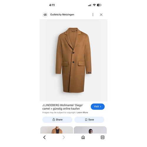 Lindeberg diego cappotto - diego,