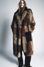 Zara Nuovo Patchwork Cappotto