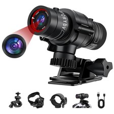 NinjaCam Action Cam 1080P Telecamera Sportiva con Grandangolo 120° Videocamera