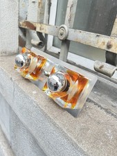 LAMP 70s MURANO STAINLESS