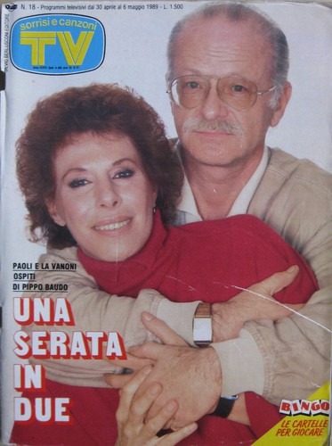 Sorrisi 1989 gino paoli - 18,