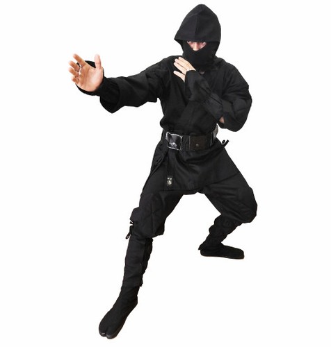 Uniforme ninja black - uniforme,
