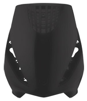 Scudo anteriore nero - nero, aria