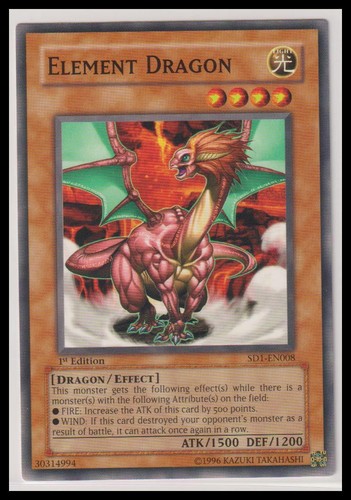 Element dragon structure deck - element,
