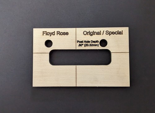 Floyd rose modello routing - di,