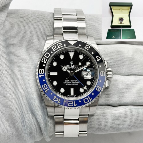 Rolex gmt master batman - gmt-master, ii
