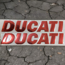 Kit 2 Adesivi Ducati Resinato