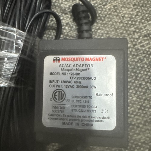 Mosquito magnet 50ft power - magnet,