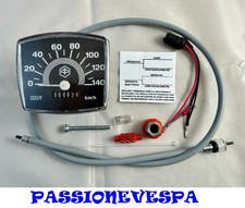 KIT CONTACHILOMETRI CON ILLUMINAZIONE PER VESPA 50 SPECIAL 140 KM/H