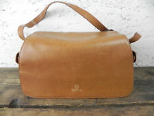 Borsa Roberto CAVALLI SOUL in pelle marrone chiaro Borsetta VINTAGE Elegante 
