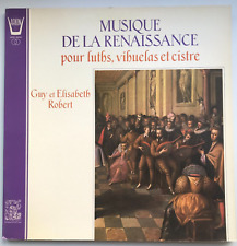 MUSIQUE DE LA RENAISSANCE pour