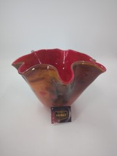 Dale Tiffany Favrile Red Art