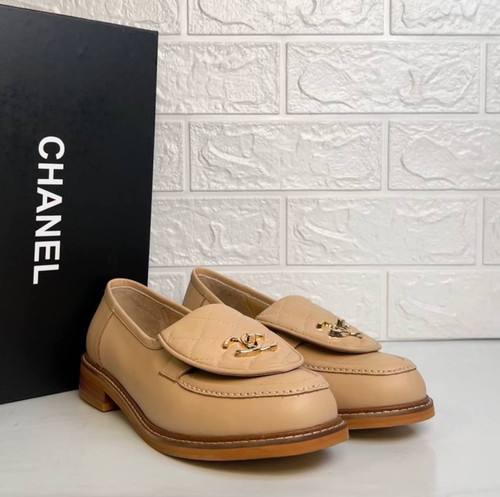 Mocassini chanel pelle - in,