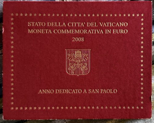 Vaticano euro 2008 anno - vaticano,