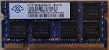 Memoria SoDimm NANYA DDR2 1Gb