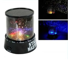 LAMPADA PROIETTORE DI STELLE CIELO EFFETTO STELLATO DA TAVOLO COMODINO LUCE LED