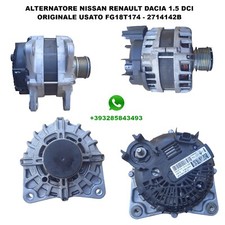alternatore Nissan Qashqai 2 II1.5 dci J11 Juke Kadjar Duster 2714142B, FG18T174
