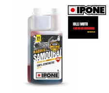 Olio Lubrificante Miscela 2T IPONE SAMOURAI RACING SINTETICO ALLA FRAGOLA 1lt