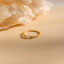 Anello OPALE ETIOPIA NATURALE