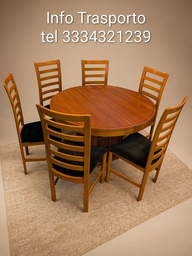 Tavolo allungabile 6 sedie - tavolo, +