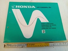 catalogo ricambi parts catalogue originale n2 1985 Honda VF 1000 R e f