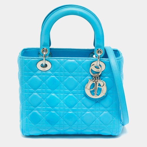Borsa dior light blue cannage - borsa,