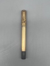 PENNA STILOGRAFICA FOUNTAIN PEN IDEAL LAMINATA ORO 18KR RETRATTILE PENNINO 14 KR