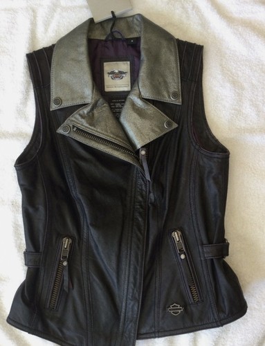 Gilet harley davidson pelle - gilet, in