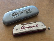 ARMONICA A BOCCA CHROMETTA 10