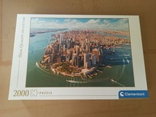 Puzzle 2000 pezzi Clementoni Lower Manhattan New York City Usato