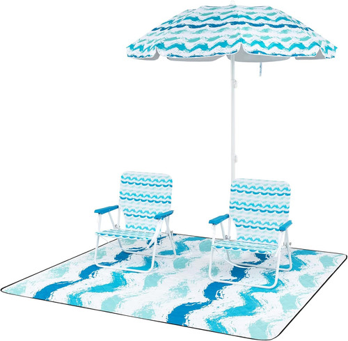 Set spiaggia pezzi - pezzi, con