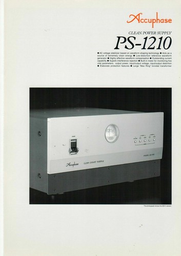 Depliant accuphase - depliant,