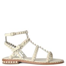 Sandalo ASH in nappa Talc