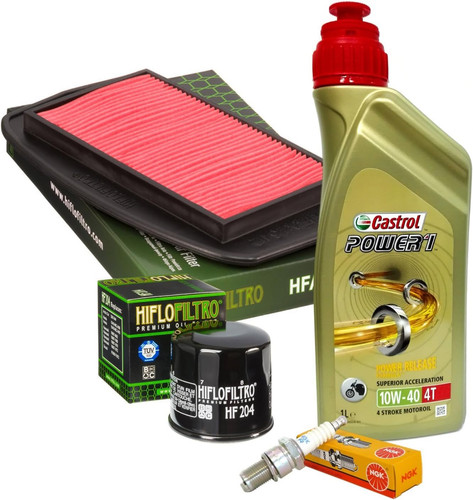 Kit tagliando castrol 10w40 - kit,