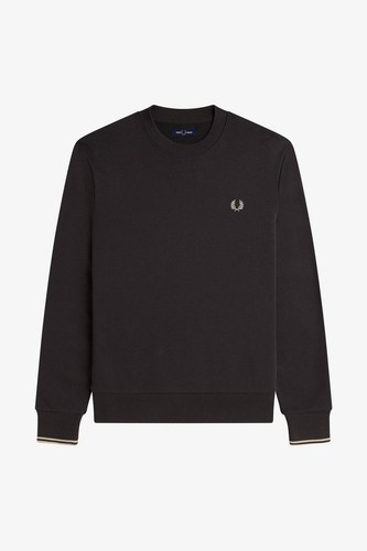 Fred perry felpa - perry, girocollo