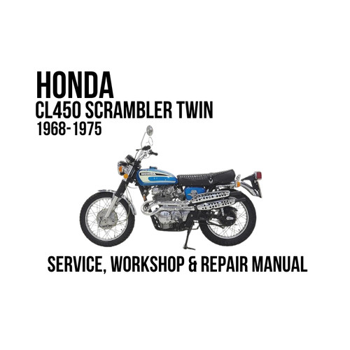 Honda cl450 scrambler twin - honda,