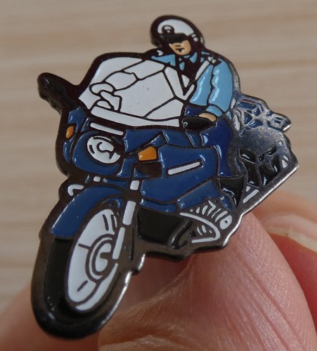 Pin moto police - police, gendarmerie