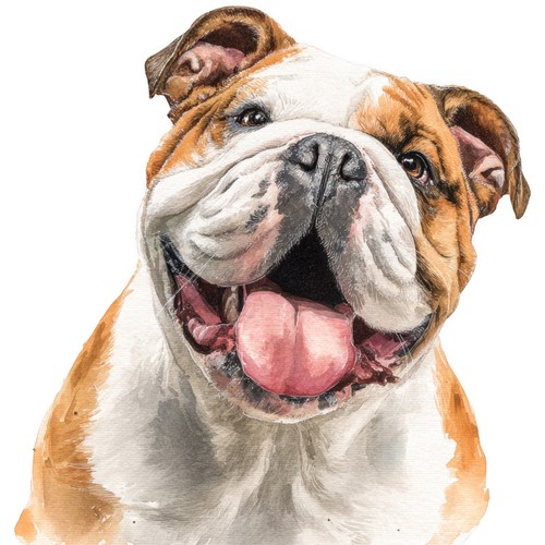 Adesivi bulldog auto - bulldog,