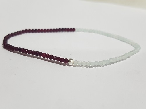 Pietra luna quarzo rosso - di,