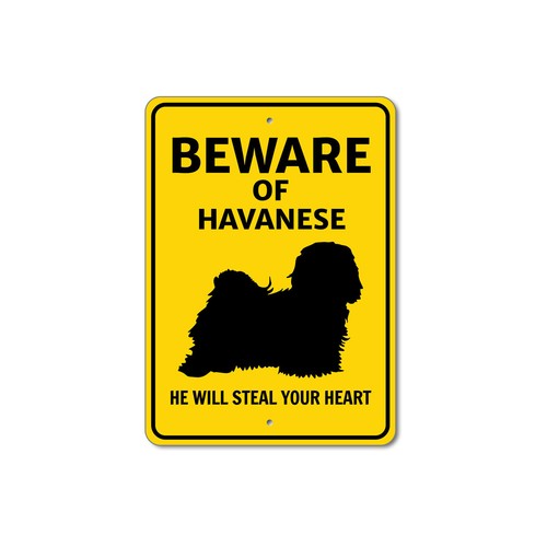 Insegna cane havanese - insegna,