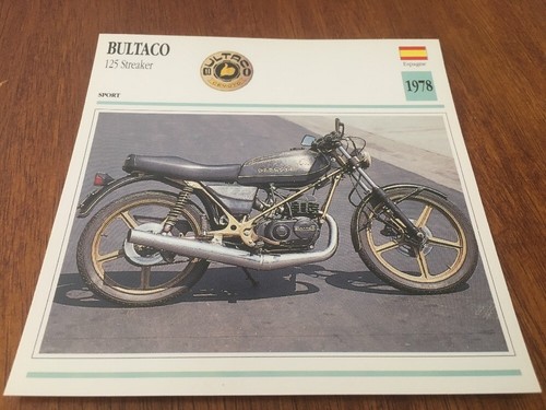 Moto bultaco 125 streaker 1978 - streaker,