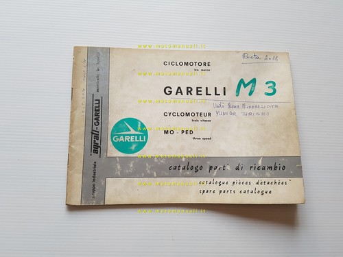Garelli anni 60 catalogo - garelli,