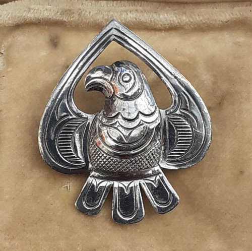 Spilla thunderbird argento del - spilla,