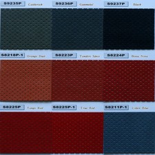 0ECO AUTO PUNZONATURA TRAFORATA ULTRA PELLE SCAMOSCIATA DIVANO TAPPEZZERIA SEDILI AUTO 54"W