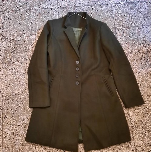 Cappotto elegante verde oliva
