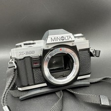 Case SLR Minolta X-300 Argento - Usato in ottime condizioni - testato con pellicola ✅