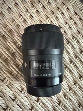 Obiettivo Sigma 35 mm F/1.4 DG HSM serie Art - Canon EF