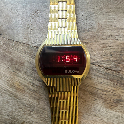 Orologio vintage 1976 bulova - vintage,