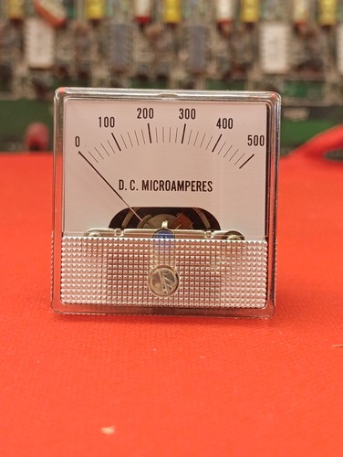Microamperometro 500 µa - microamperometro,