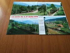 1987 LA SERIE Ae 3/6 LOCOMOTIVE DELLE FFS FERROVIE SVIZZERE WATTWIL-WIL LINEA